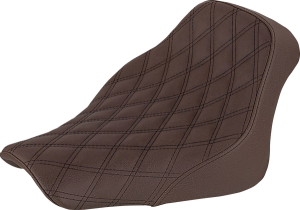 Renegade Lattice Stitch Solo Seat Brown, 3, nordicamoto.ro