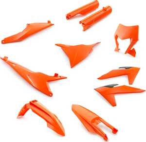 Kit plastice KTM EXC/EXC-F 24- Portocaliu
