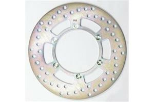 Round D-series Scooter Brake Rotor Silver, Stainless Steel, 1, nordicamoto.ro