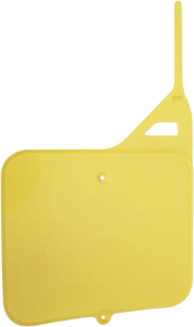 Frt #plate Rm's 87-95 Yel Yellow