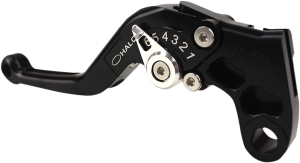 Halo Adjustable & Folding Clutch Lever Black