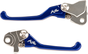 Unbreakable Pivot Clutch And Brake Levers Blue