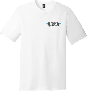 Drag Specialties Slim T-shirt White XL, 1, nordicamoto.ro