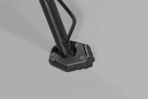 Sidestand Foot Extension Black, Silver 