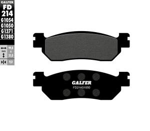 Brake Pad Orcanic, 1, nordicamoto.ro