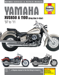 Motorcycle Repair Manual
