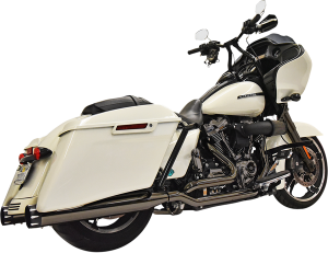 True Dual Mercury Exhaust System Black, 1, nordicamoto.ro