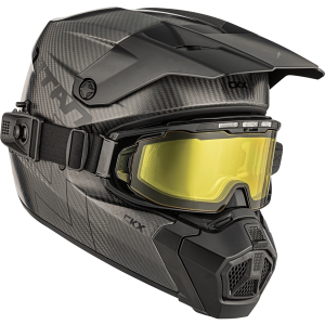 CKX Helmet Titan AMS Matt Carbon + Goggles M