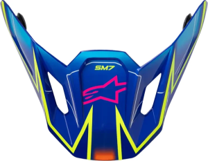 S-m7 Cast Helmet Visor Blue 