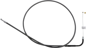 Karbonfibr Braided Throttle/idle Cable Black, 1, nordicamoto.ro