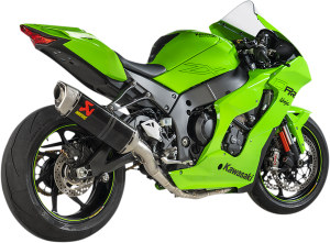 Sistem complet de evacuare Akrapovic Racing Kawasaki ZX-10R din carbon / oțel inoxidabil - S-K10R10-RC