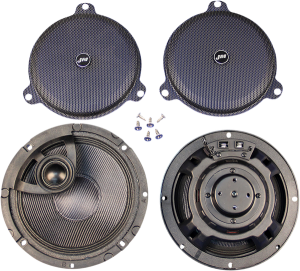 Rokker® Xrp 6.58° Fairing Speaker Kit With Hi-output Pei Tweeter Black