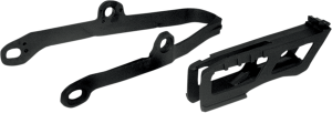 Chain Guide And Swingarm Chain Slider Kit Black