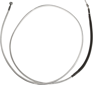 Alternate Length Hydraulic Clutch Line Chrome, 2, nordicamoto.ro