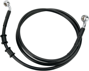 Extended Length Black Vinyl Brake Line Kit Black Oversize [+254 mm (10'')], 1, nordicamoto.ro