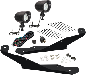 Black Mini Led Light Kit White