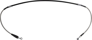 MOOSE RACING Stainless Steel Braided Brake Line 