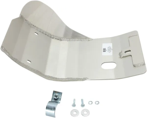MOOSE RACING Aluminum Skid Plate Silver 