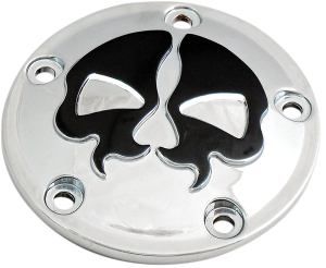 Split Skull Points Cover Chrome
