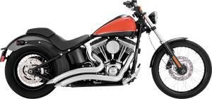 Big Radius Exhaust System Chrome, 2, nordicamoto.ro