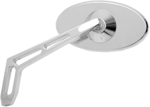 Billet Aluminum Mirrors With Clear Glass Silver
