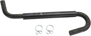 Hose And Clamp Kit Black, 1, nordicamoto.ro
