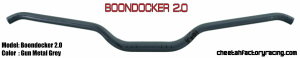 CFR Boondocker Handlebar 2.0 Gun Metal Grey