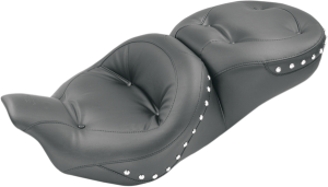 One-piece 2-up Ultra Touring Seat Black