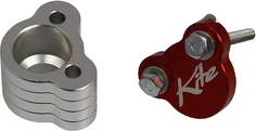Rear Brake  Oil Tanks Red, Silver, 2, nordicamoto.ro