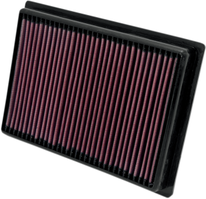 High-flow Air Filter Black, Red