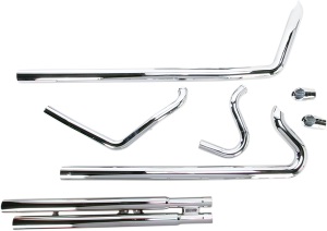 Speedster Slashdown Xtra Long Exhaust System Chrome, 2, nordicamoto.ro