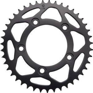 JT SPROCKETS Steel Rear Sprocket Black 