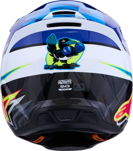 Casca Alpinestars SM3 Falcon Albastru/Negru/Roz XS, 4, nordicamoto.ro