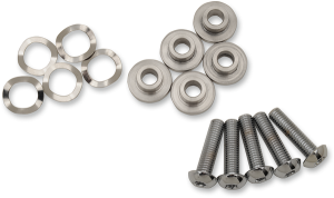 Floating Brake Rotor Hardware Kit Silver, 1, nordicamoto.ro