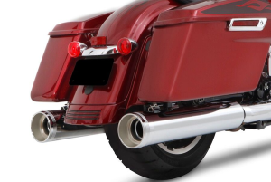 Muffler Slip-on 4.5(r) Duals For Touring Chrome, 2, nordicamoto.ro