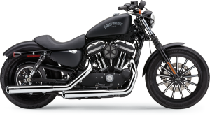 3(r) Slashcut Slip-on Mufflers Chrome