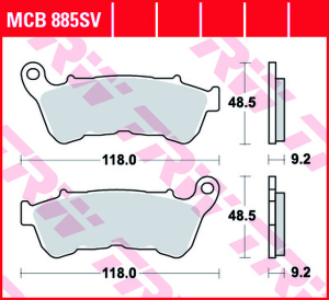 Sv Series Sindered Brake Pads