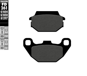 Brake Pad Orcanic, 2, nordicamoto.ro