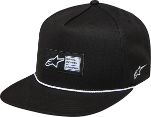 Șapcă Snapback cu etichetă, negru, nordicamoto.ro