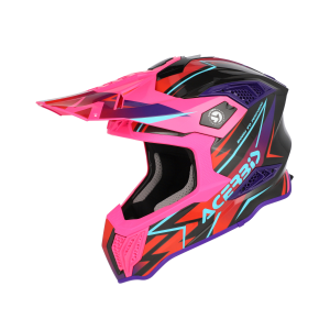 Casca Acerbis Airstrike-X Negru/Roz