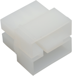 Amp Mate-n-lock Connector White, 1, nordicamoto.ro