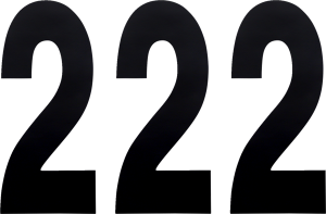 Standard Numbers Black, 2, nordicamoto.ro