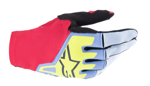 Manusi Alpinestars Techstar Gloves Red/Blue