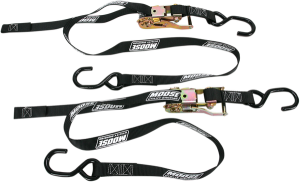 Heavy-duty Tie-downs Black 