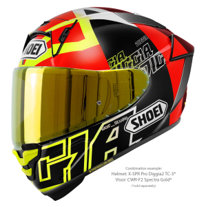 Casca Integrala SHOEI X-SPR PRO DIGGIA2 TC-3 Negru/Rosu/Galben XS, 5, nordicamoto.ro