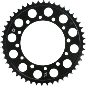 Lightweight Steel Sprocket Black, Zinc, 1, nordicamoto.ro