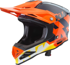 Casti, Casca Copii KTM Dynamic-FX Blue/Yellow/Orange, nordicamoto.ro