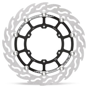 Supermoto Front Racing Rotors Black