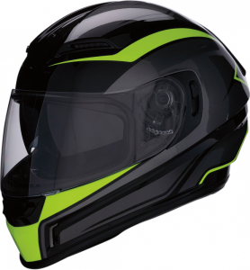Helmet Jackal Hiviz 2x Black, Hi-vis, Yellow 2XL, 1, nordicamoto.ro