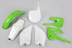 Complete Body Kit For Kawasaki Green, White